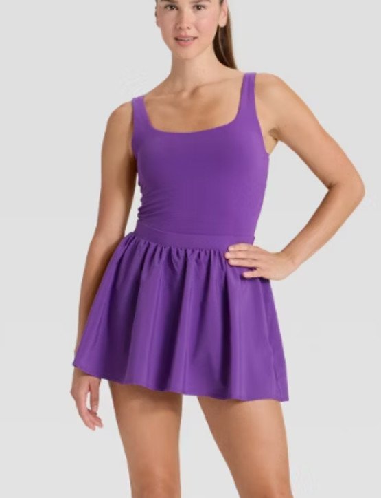 NEW Joy Lab Women’s Game Day Active Dress Purple Size Medium $40 Retail