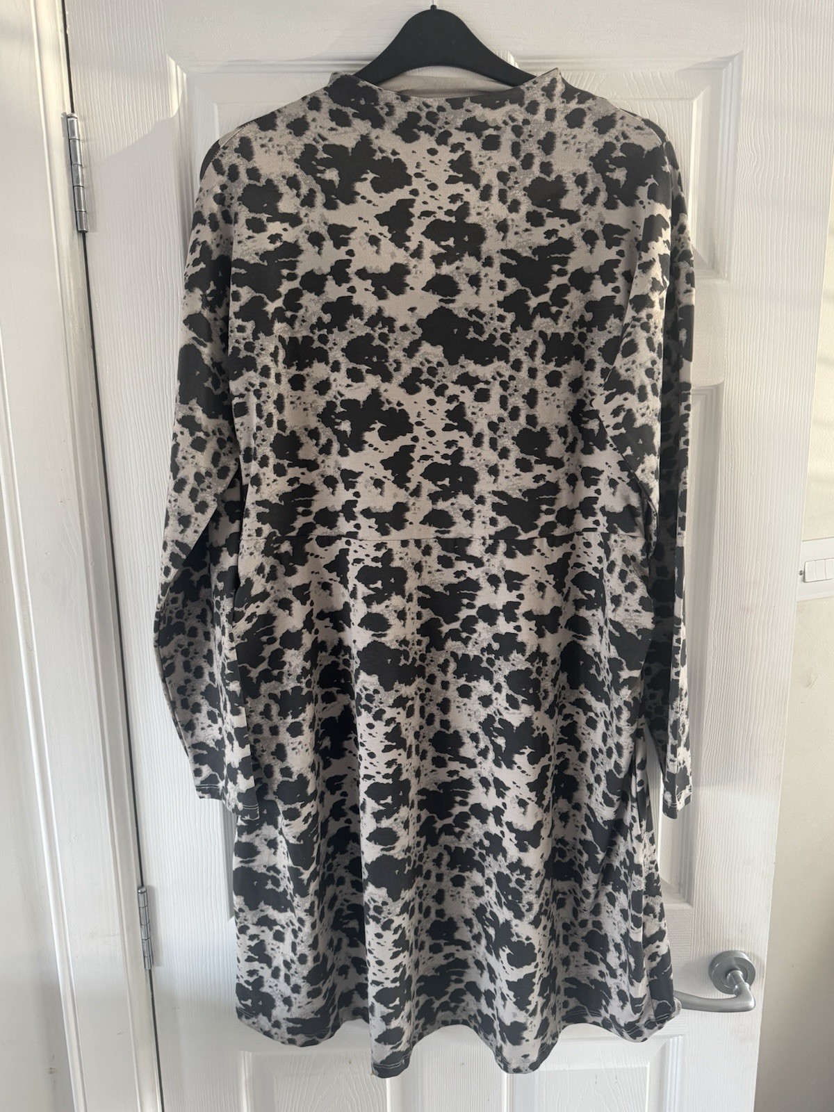 Ink splotch pattern Maternity Dress UK Size 12 NEW FREE POSTAGE
