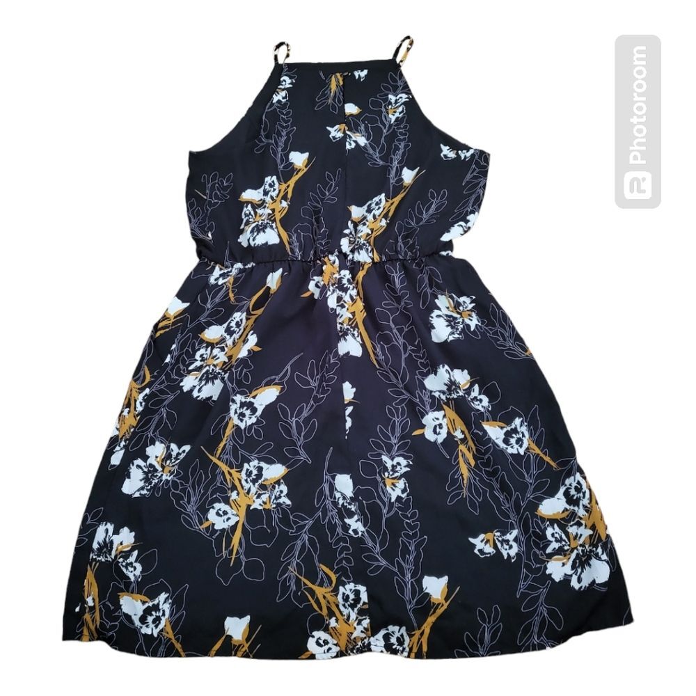 Mossimo high neck fit and flare dress Size M