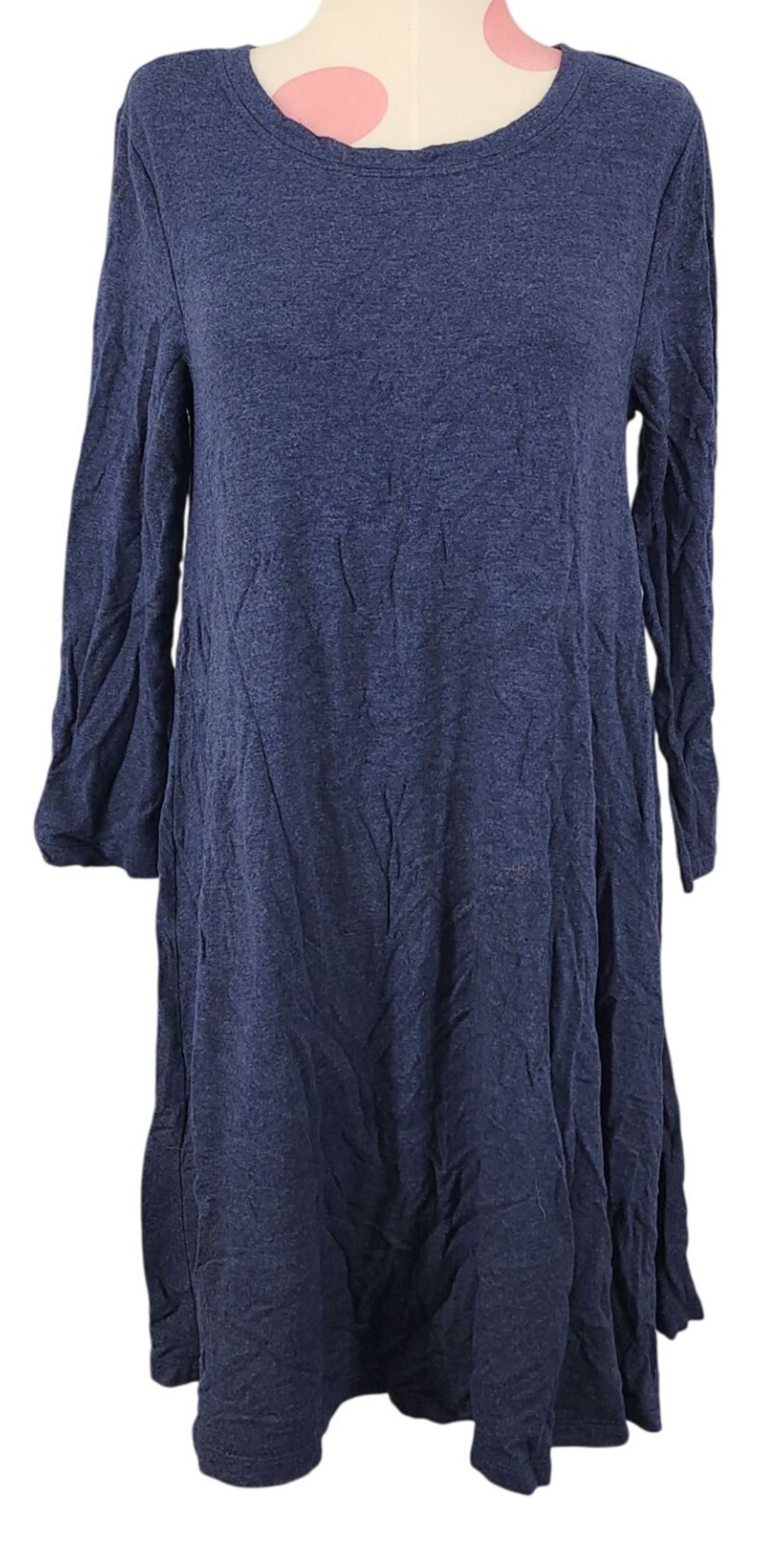 Women’s Artisan NY Comfy Shirt Dress Long Sleeve 96% Rayon 4% Spandex Small Nice