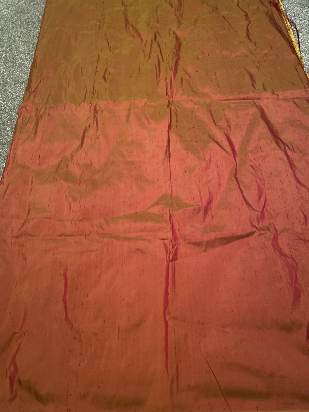 BRAND NEW Unstitched Raw Silk 240 x 52 Inches