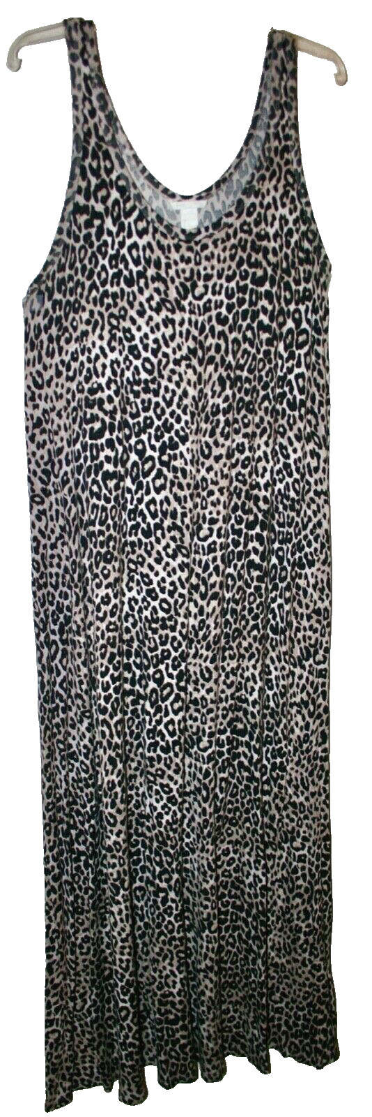 H&M Women’s Dress Animal Print Maxi Sleeveless Size Large