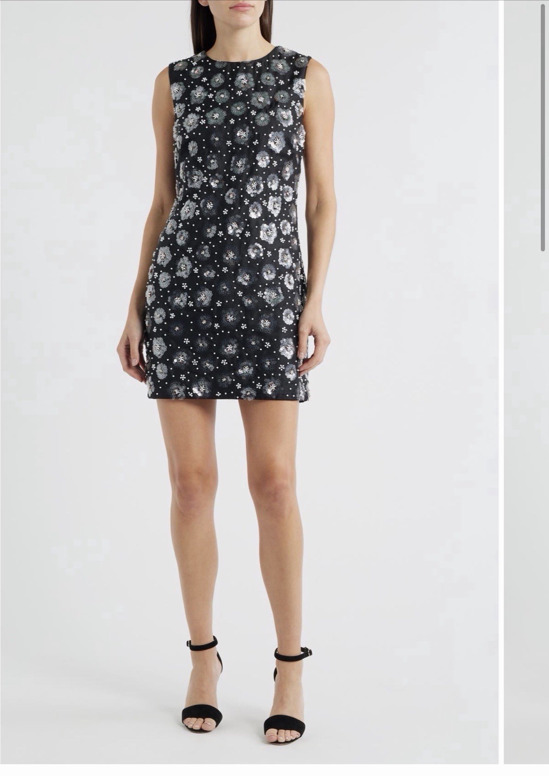 NWT Women’s Sam Edelman Cap Sleeve Sequin Sheath Dress Sz 8