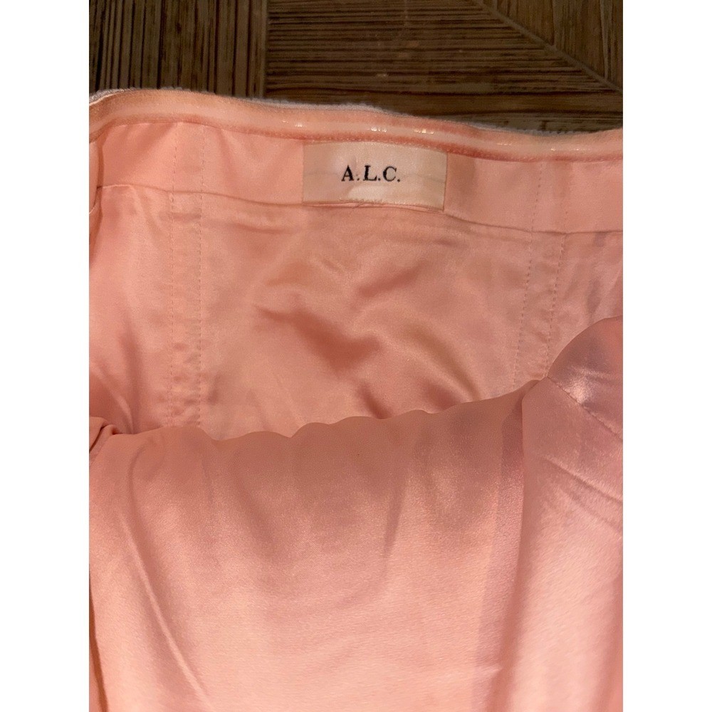 A.L.C. Strapless Sequin Mini Dress Champagne Cocktail Party