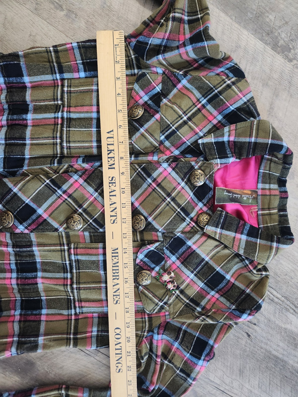 Aratta Spring My Choice Trench Coat Kimono Shirt Medium HOT PINK OWL