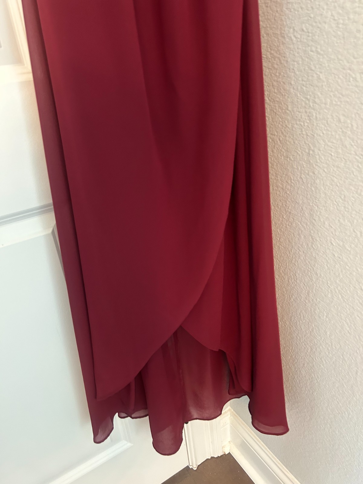 MOD REF Womens Burgandy Midi Dress Size S Small