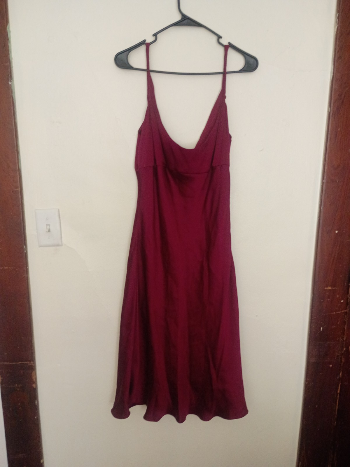 Vintage Jones New York Silk Dress Women’s Size 16 Berry