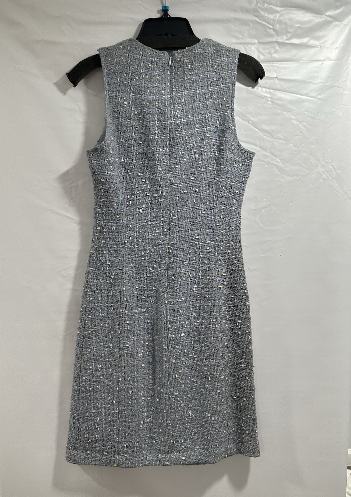VERTIGO Paris NWT $195 Dress Hello Spring Naomi Blue Striped V-Neck Women’s Sz S