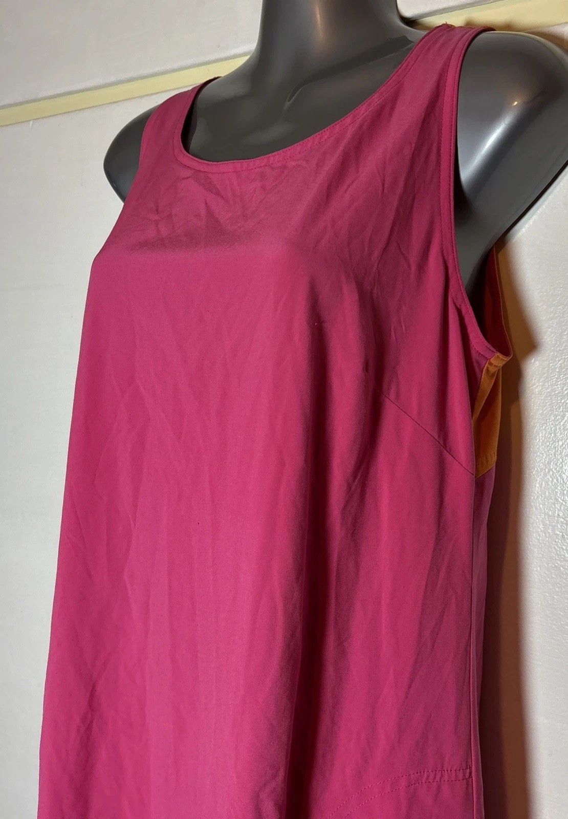 Title Nine Nimblene Illusion Athletic Sleeveless Dress Women Medium
