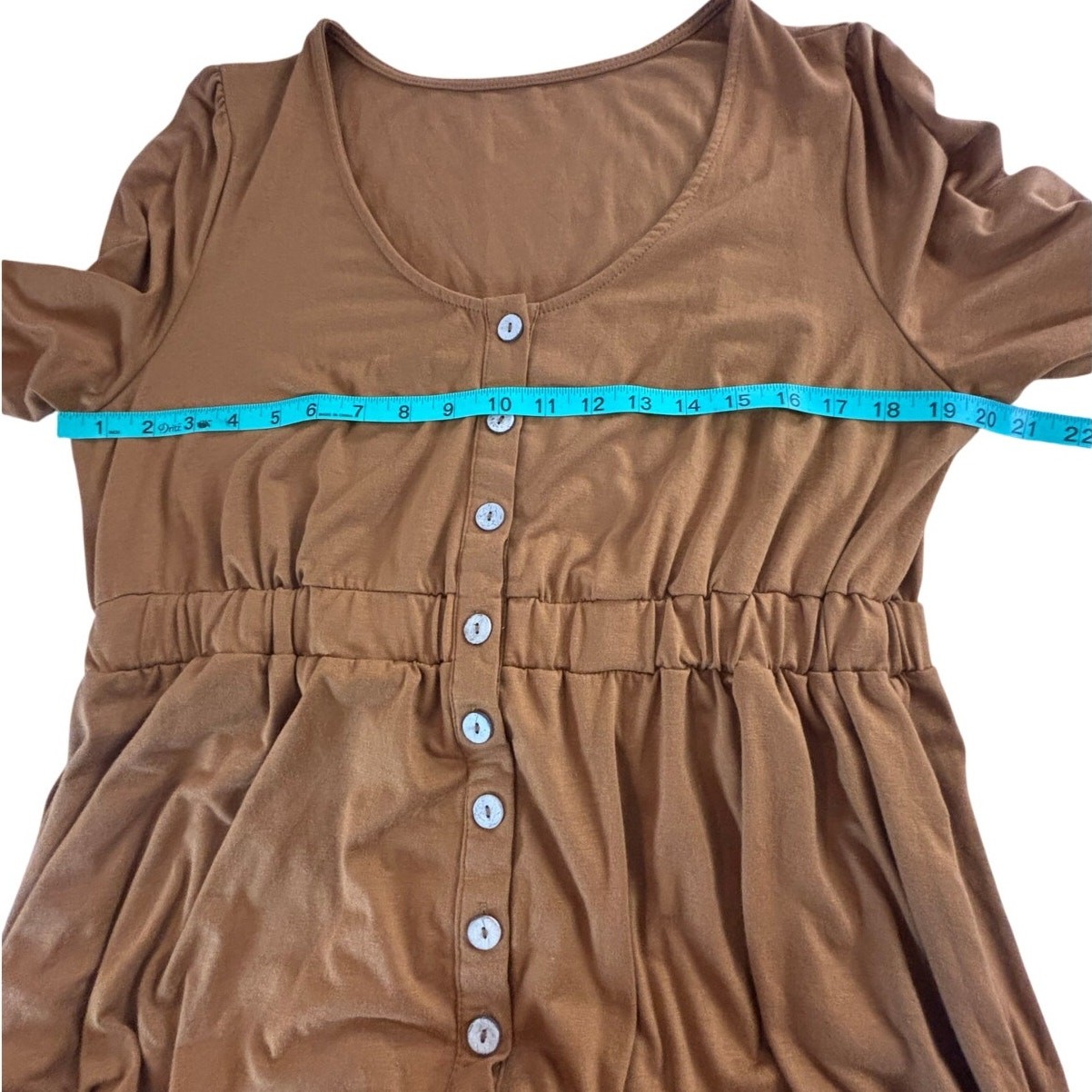 Ladies Long Sleeve Short Stretch Long Sleeve Blouson Dress Sz XL