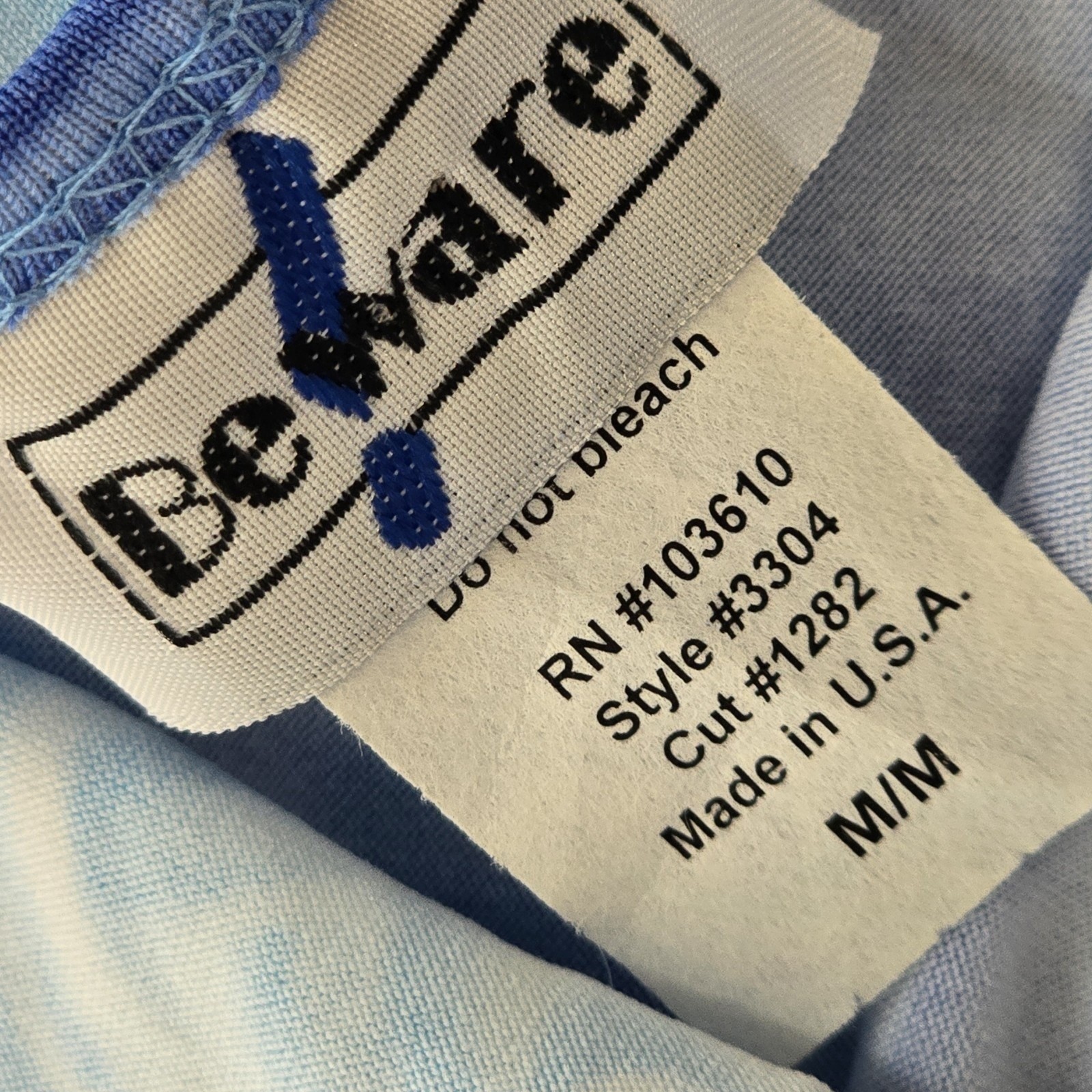 Vintage Y2K Beware Floral Blue Mini Dress Halter Coquette Size M