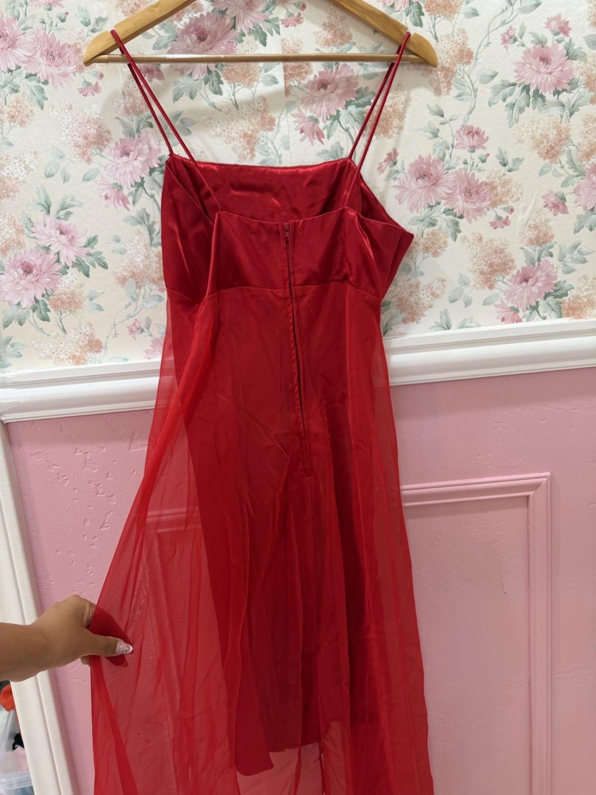 Vintage Mini Dress With Tale