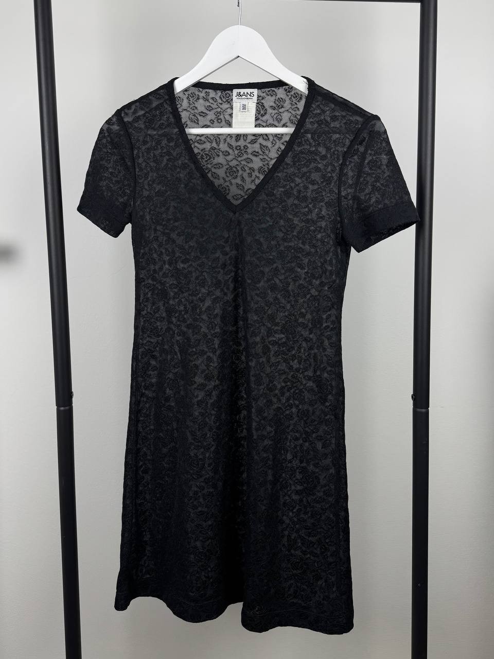 Dolce & Gabbana Vintage 90s Floral Mesh Dress size Small / IT 40