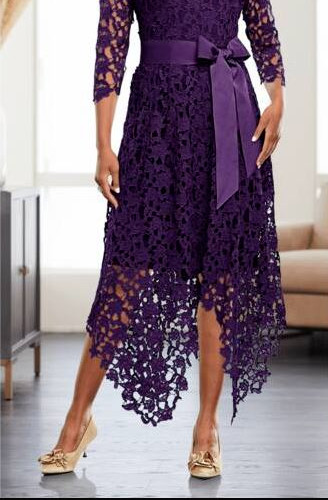 Size 12 Ashro Black Formal Wedding Church Funeral Dinner Party Luana Lace Dress