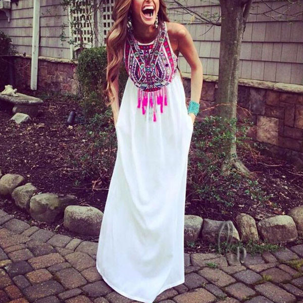 AU SELLER Womens Sexy Cocktail Party Wedding Beach Maxi Dress dr003