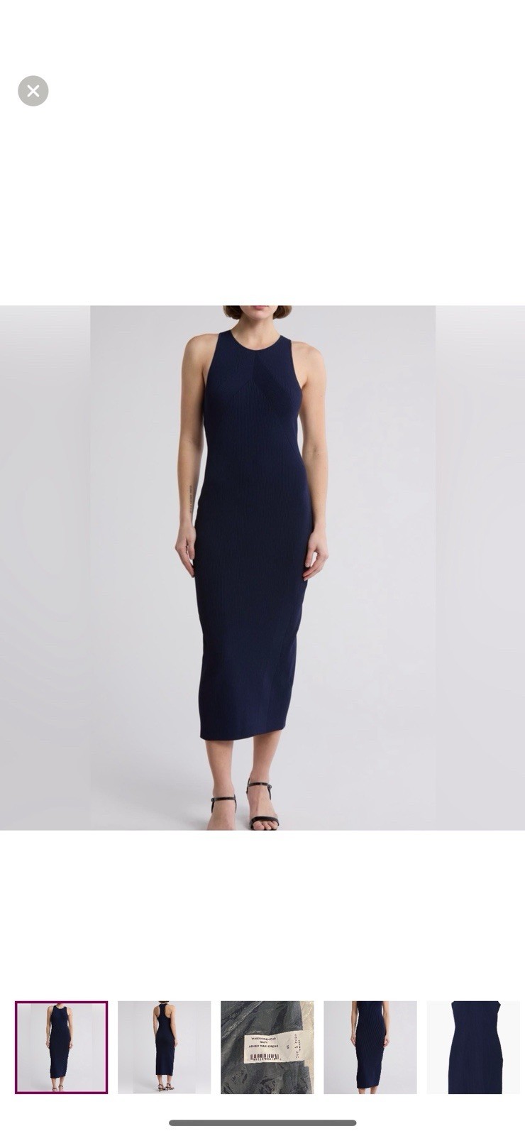 Rag & Bone Asher Rib Tank dress