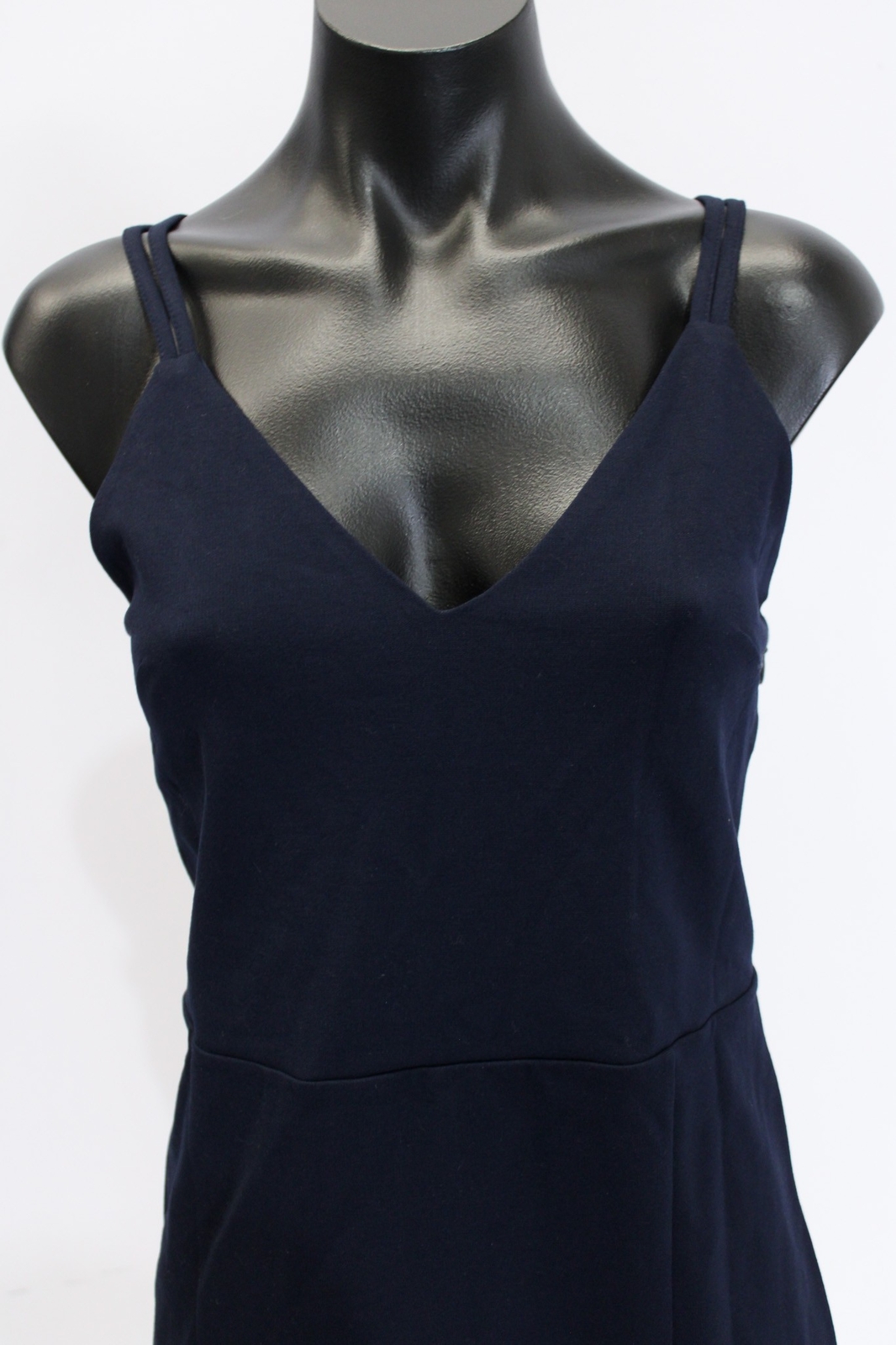 Nine Britton Women’s Solid Casual Jinny Knit Fitted Dress WR4 Navy Small NWT