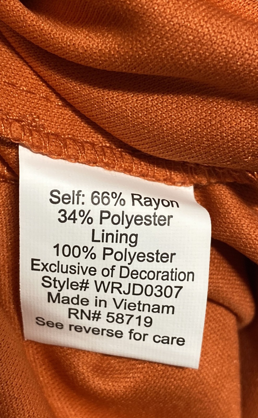 NY Collection Women’s Burnt Orange Crochet V-Neck Crinkle Maxi Dress Sz 2XP NWT