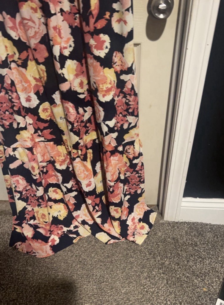 Isabel Maternity by Ingrid & Isabel Floral Maxi Dress Size XL