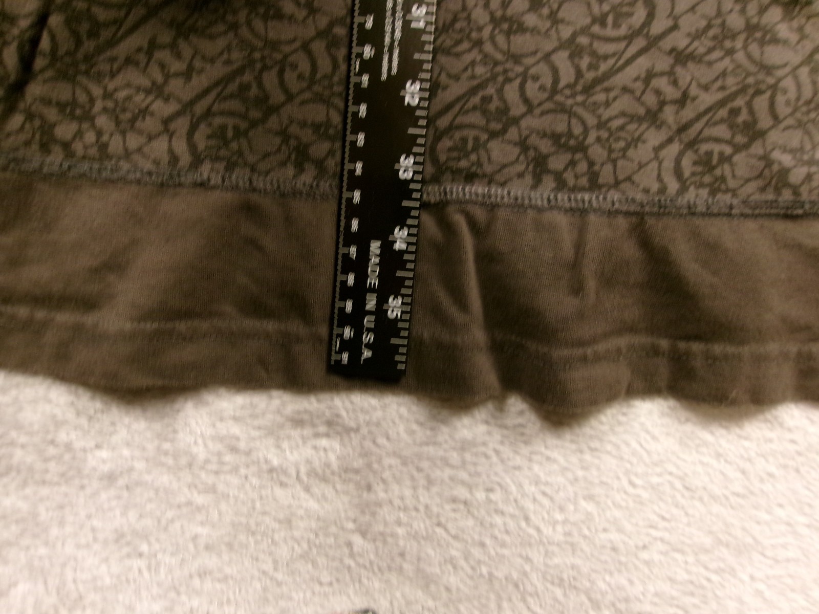 Lucy Womens Gray Patterned Tank Style Dress Sz XL