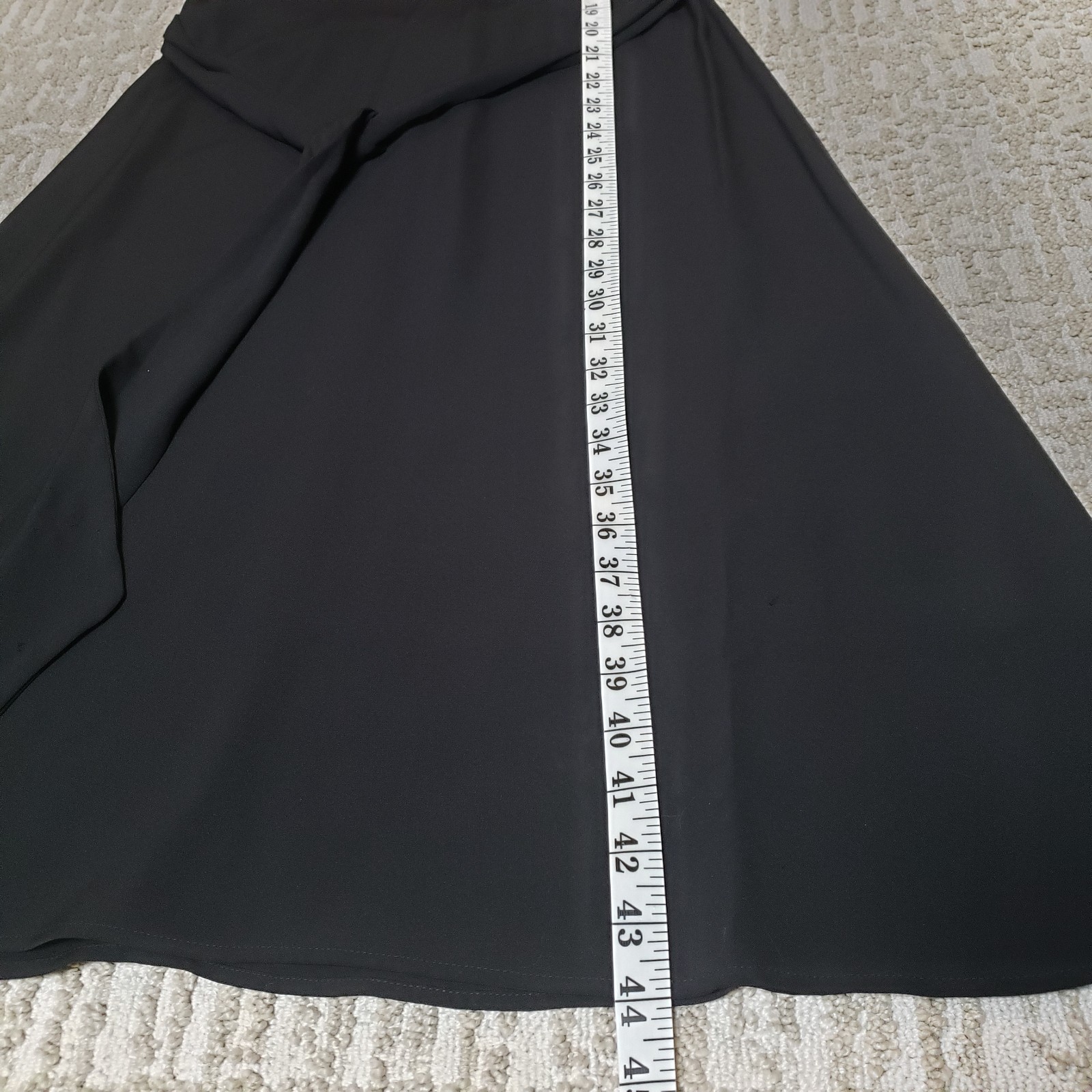 Express Black Mock Neck Midi Fit & Flare Sleeveless Back Zip Closure Small NWT