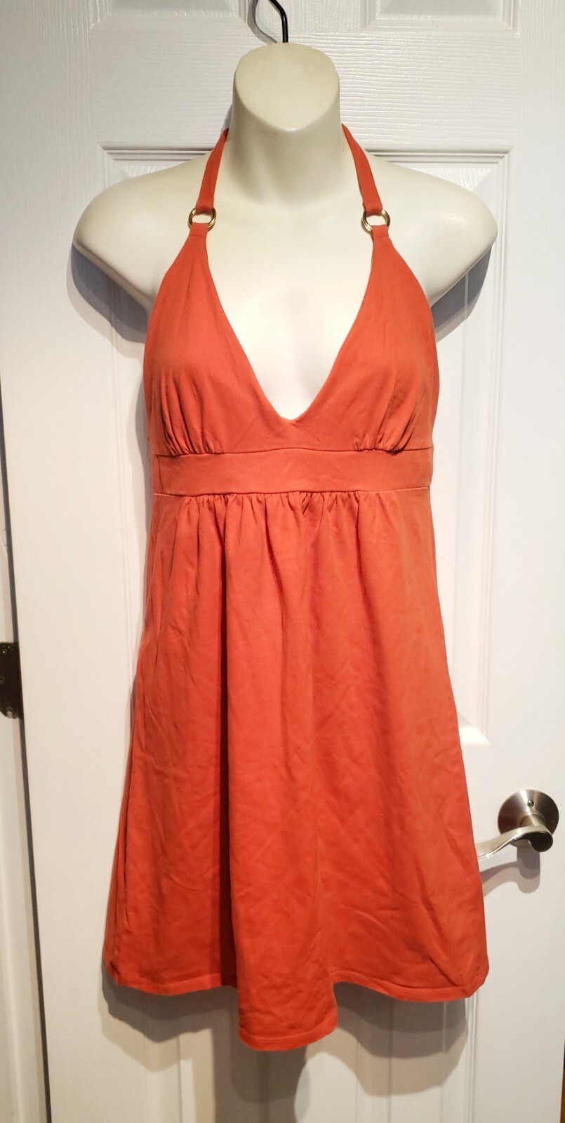 Moda International Summer Beach Halter Dress Built-In Bra Top YOU CHOOSE S XS