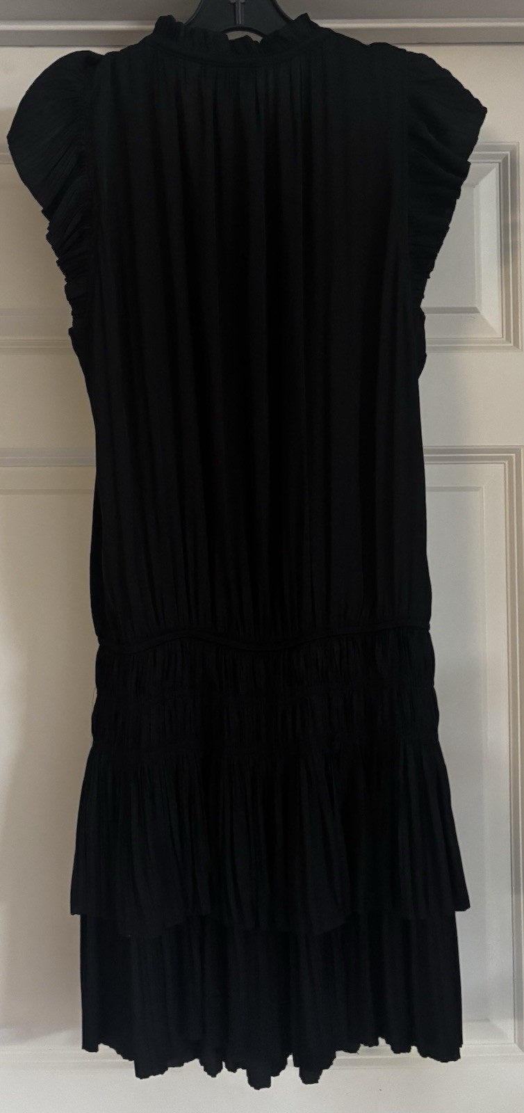 NWOT Current Air Coastal Preppy Accordion Pleat Old Money Quiet Luxury Size S