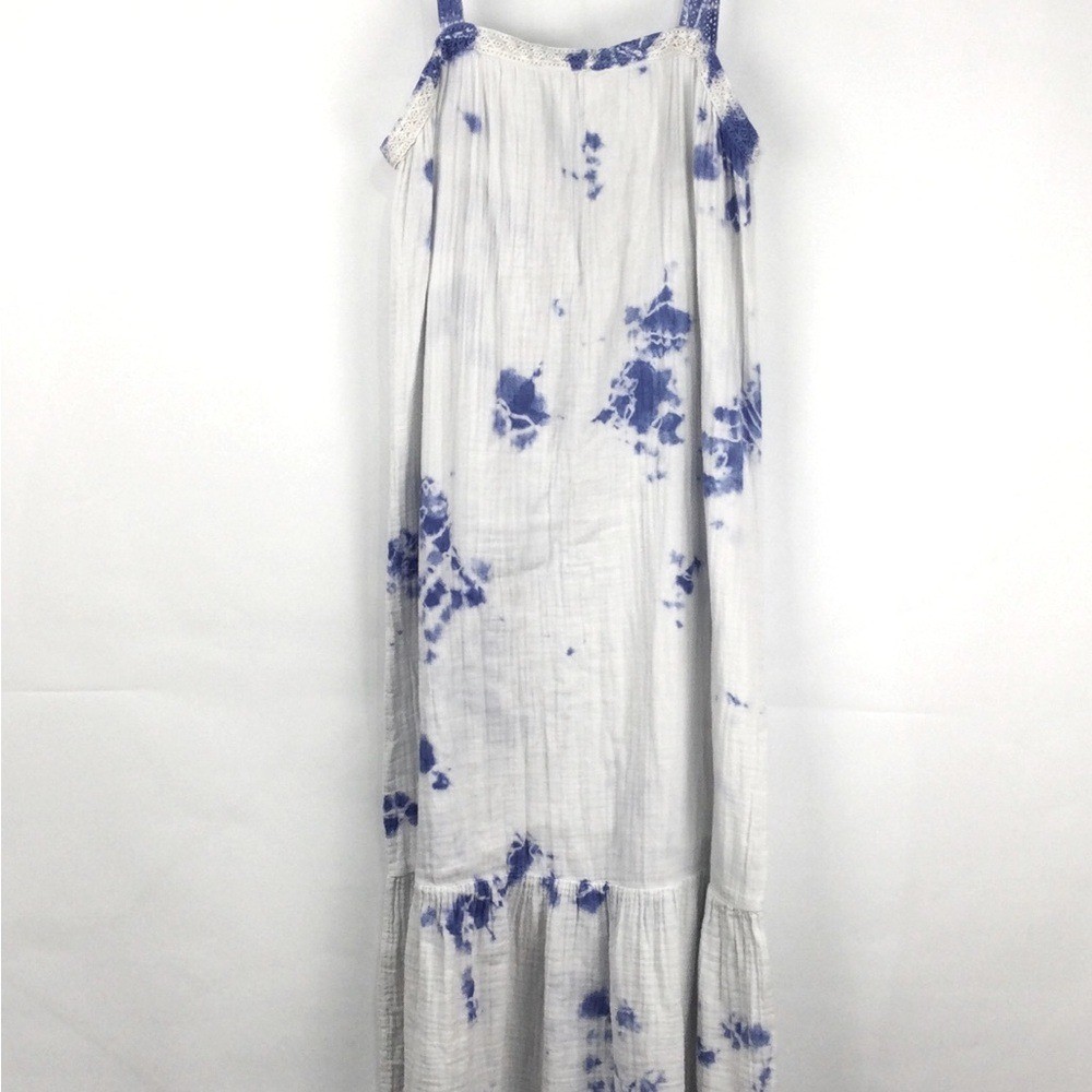 Velvet by Graham & Spencer tie dye gauze maxi dress