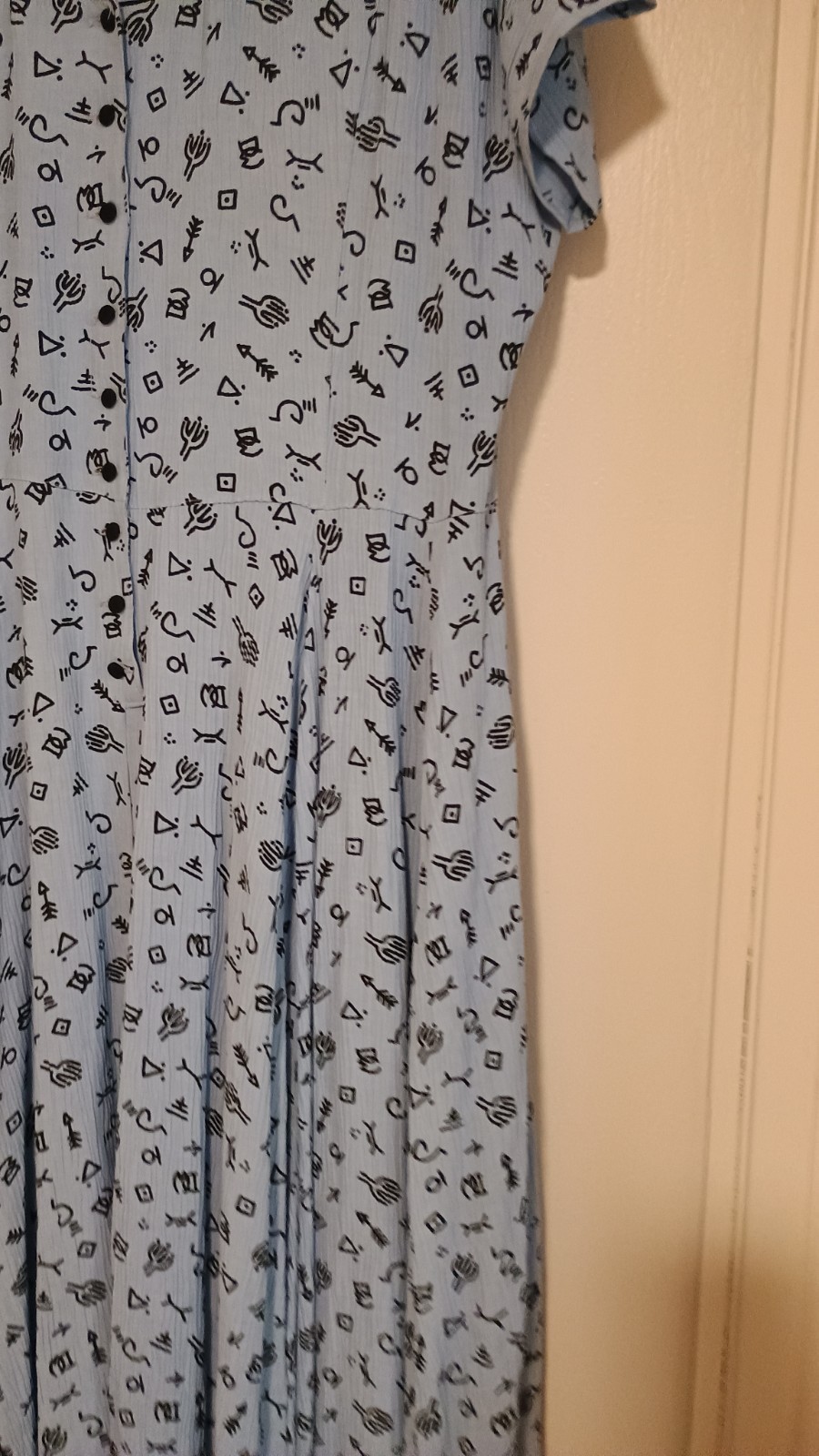 desert west sherry holt Vintage Heavy Prairie Westen Dress Size 12 XL