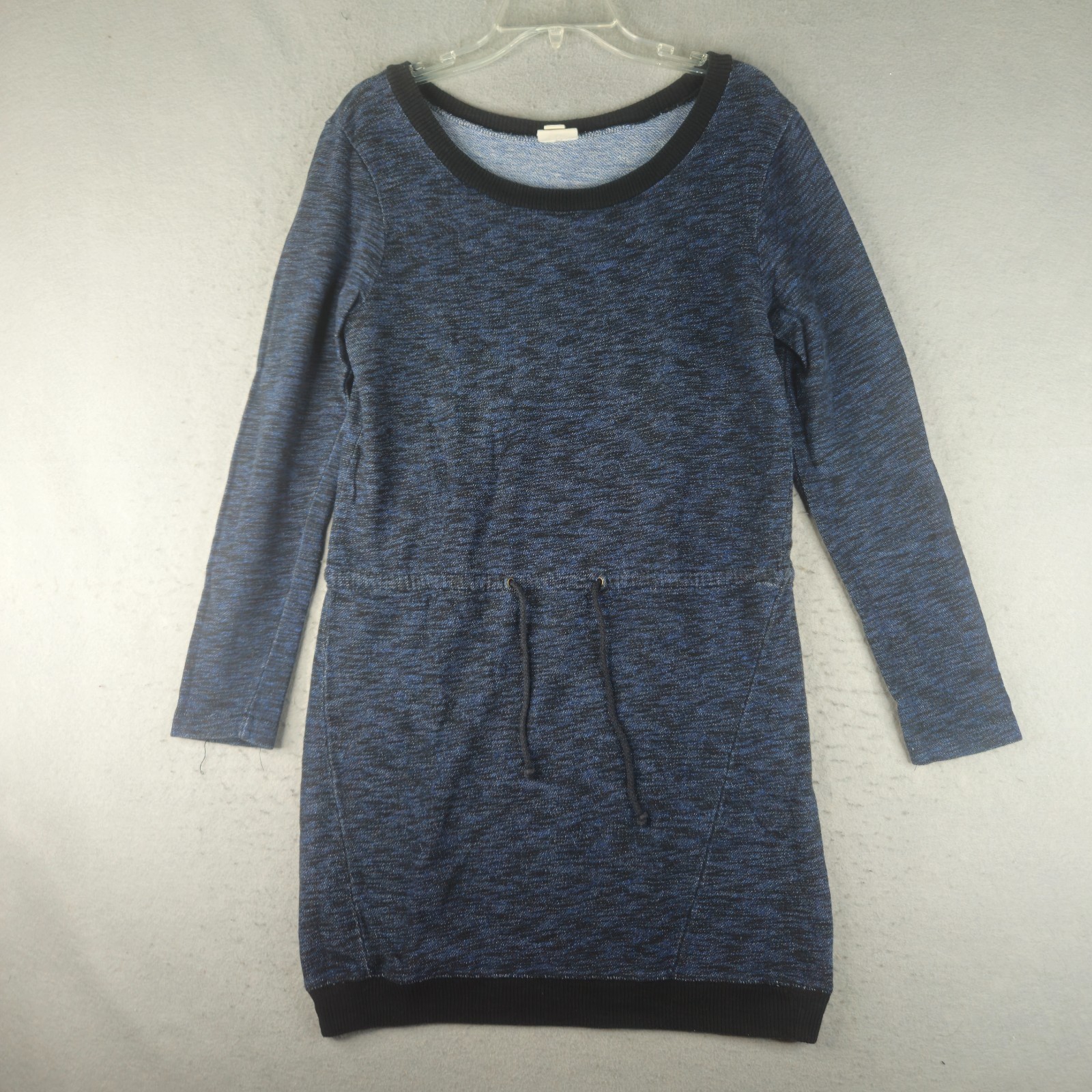 Converse One Star Knit Sweater Dress Womens Medium Blue Sporty Casual Lounge