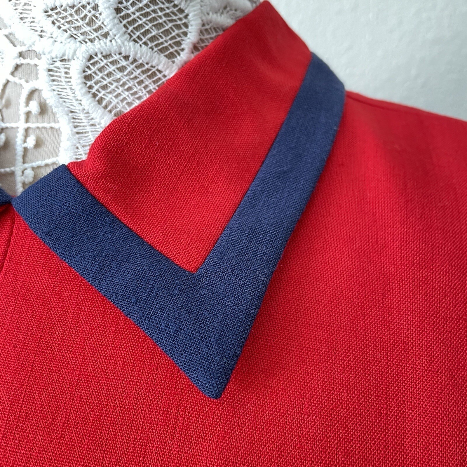 Jessica Howard Petite Vintage Retro Navy Military Dress Set Nautical Tailored 12