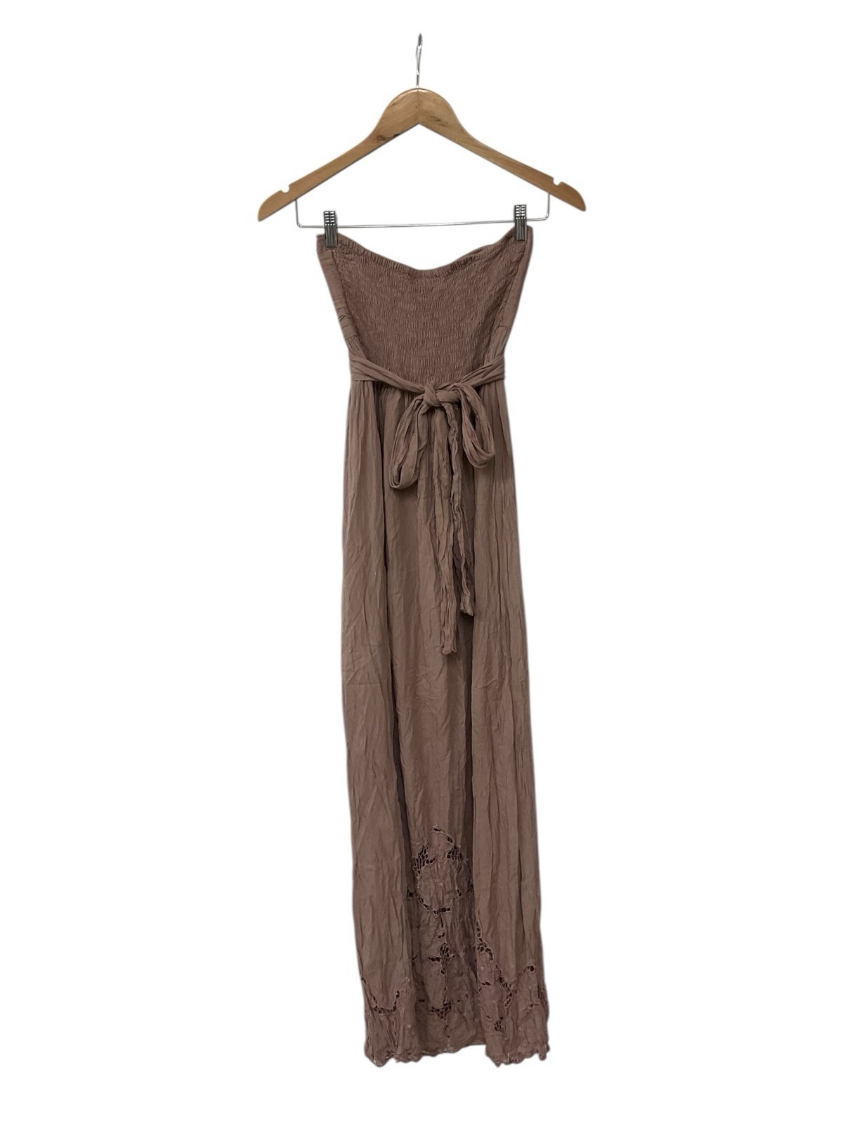 Salt & Grace Mauve Rose Strapless Dress OS