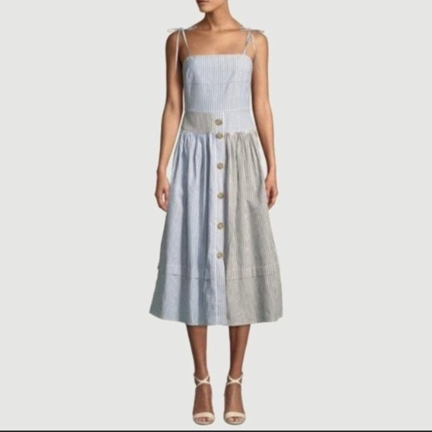 Rejina Pyo Issy minimalist midi dress size 8