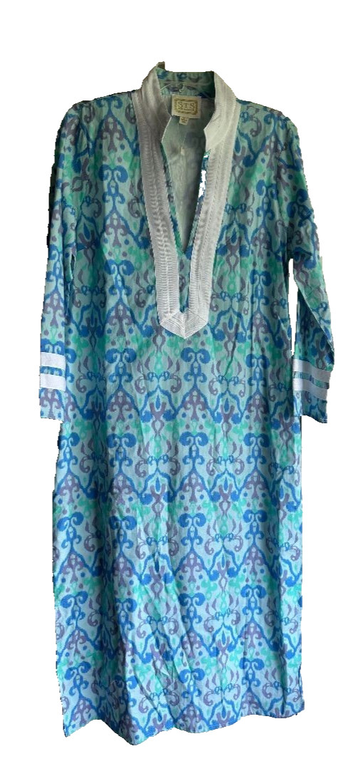 NEW Sail To Sable Women’s Multi-Color Coton Long Dress Size XL