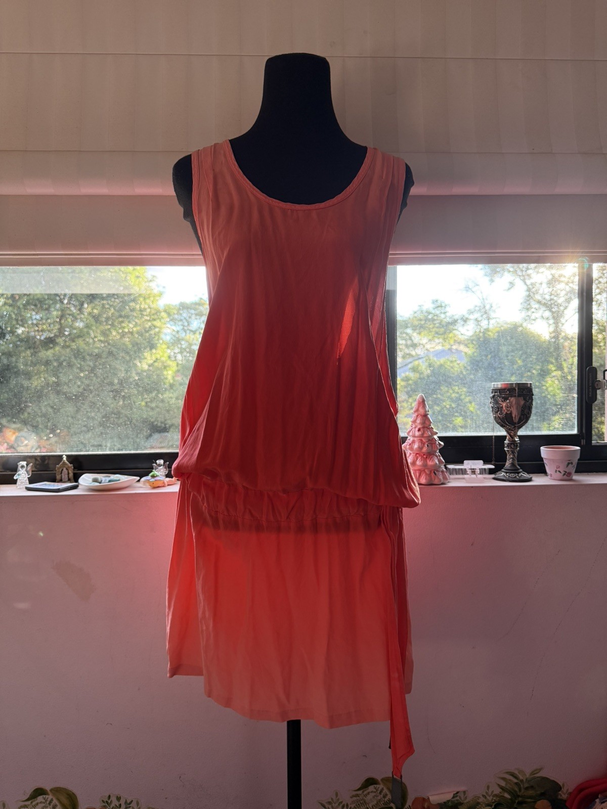 Gypsy 05 – 100% Silk Mini dress – SMALL – Made in USA – Celeb Fav!