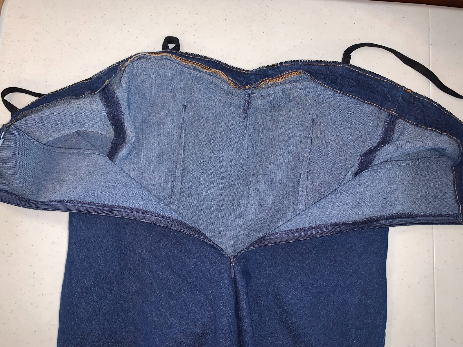 DOLCE & GABANA WOMENS DENIM DRESS SIZE 32/46 NEW WITH TAGS MADE IN ITALY