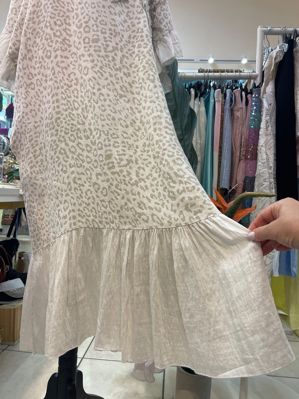100% cotton dress, made in India