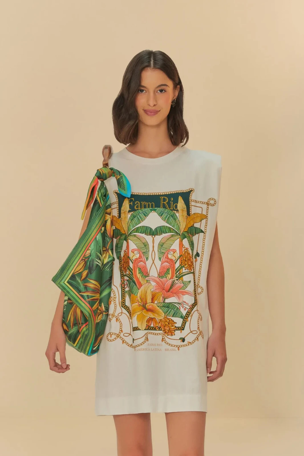 FARM RIO DRESS NEW WITH TAGS SIZE SMALL PK6184 3/7 JS