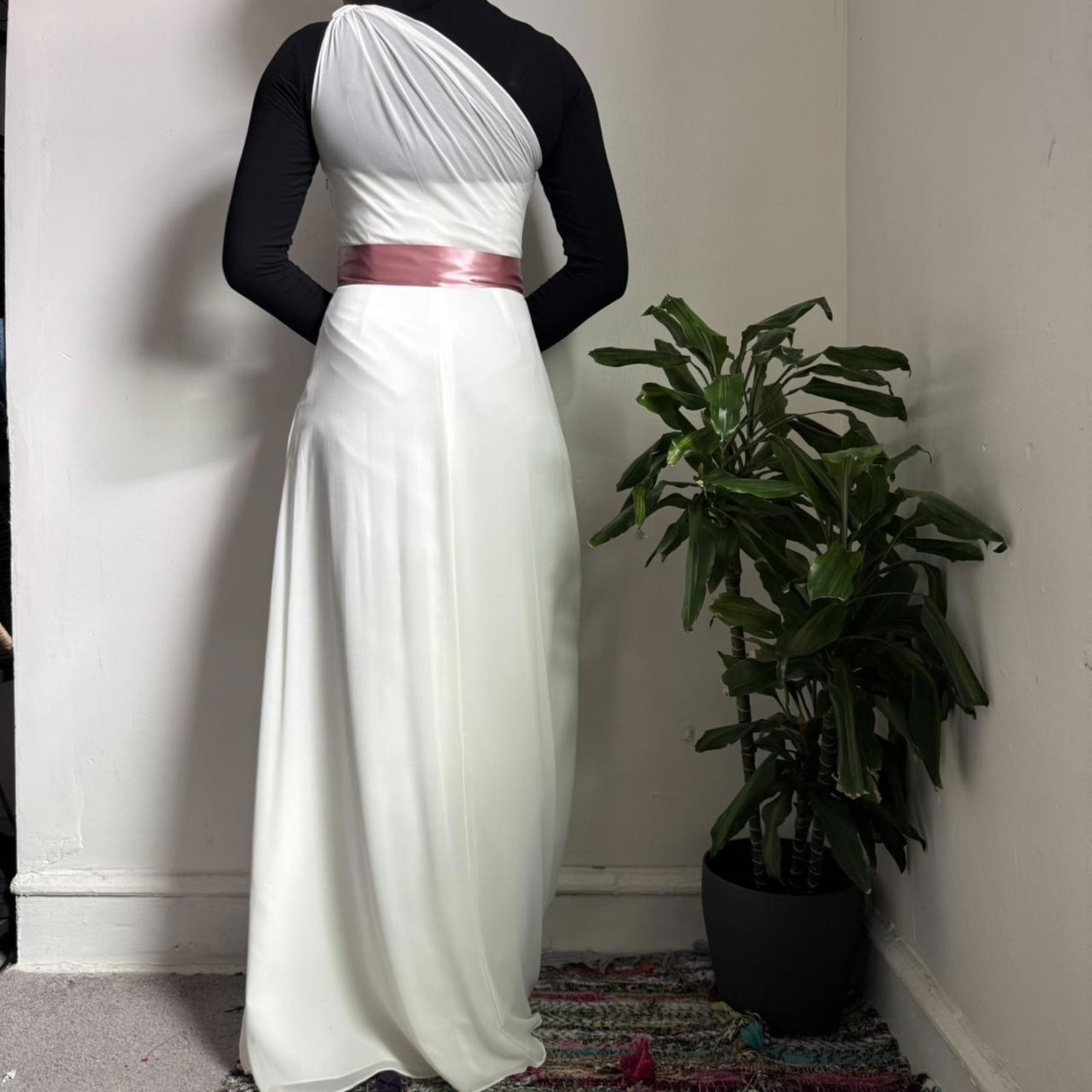 Vintage WTOO by Watters One-Shoulder Gown – Size 6