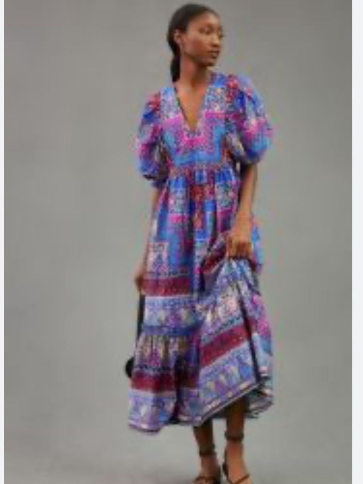 HUNTER BELL Palmer Maxi Dress Sz Small