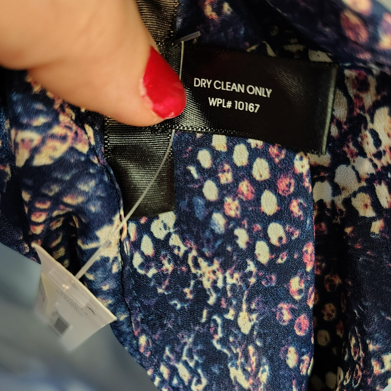 NWT Desingner Aqua Snakeskin Print Sleeveless Dress Women’s Size M Navy Pink
