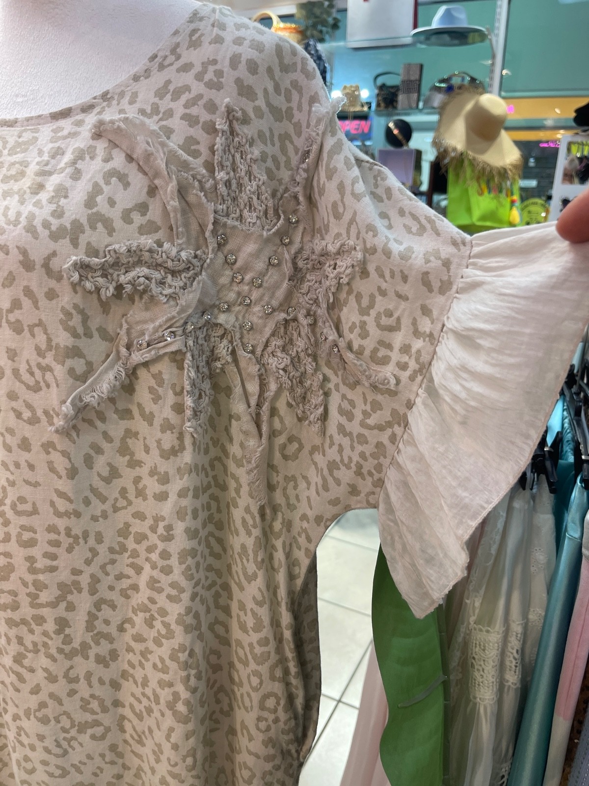 100% cotton dress, made in India