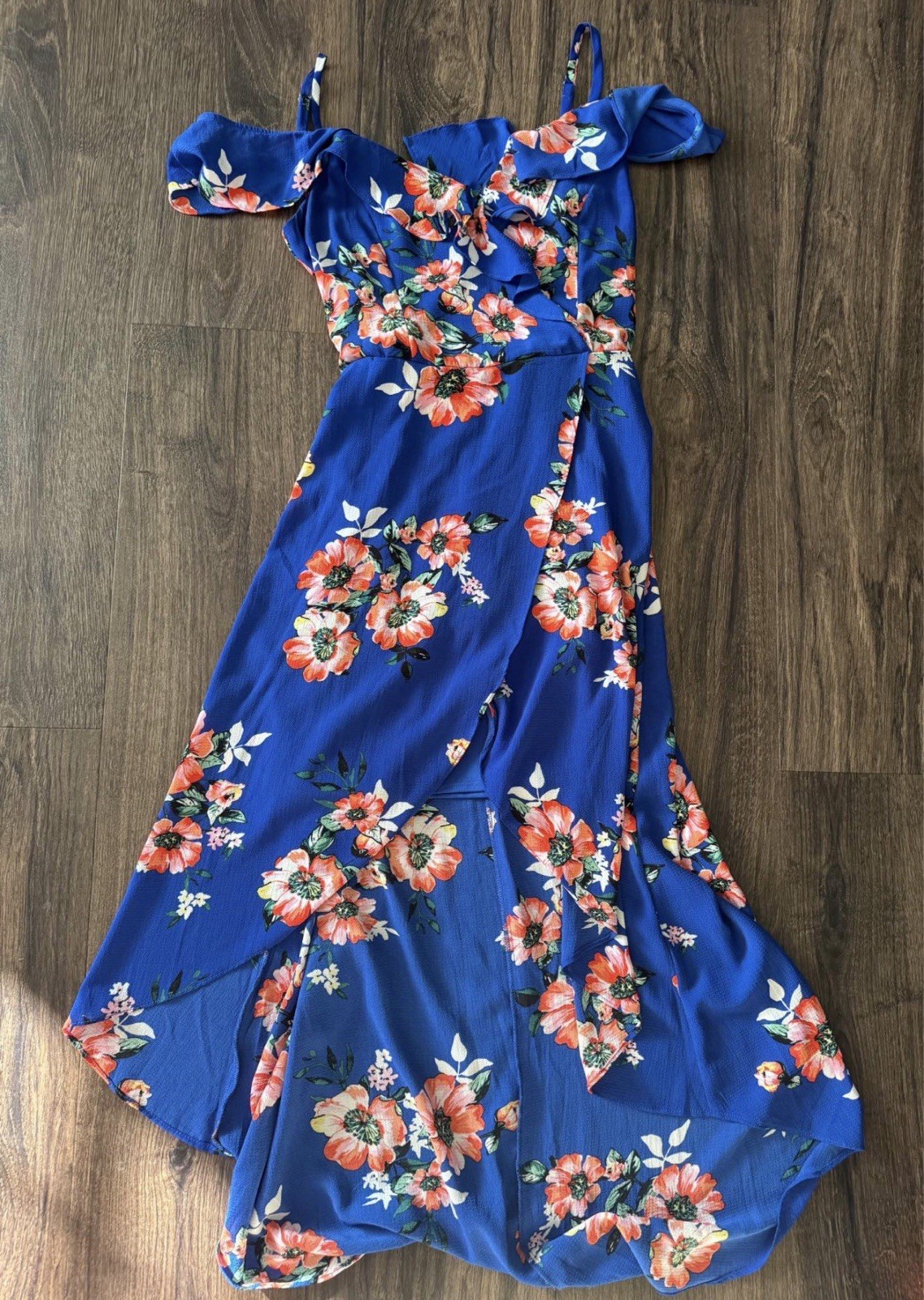 Women’s Floral Maxi Dress Medium, Lightweight, Partially Lined