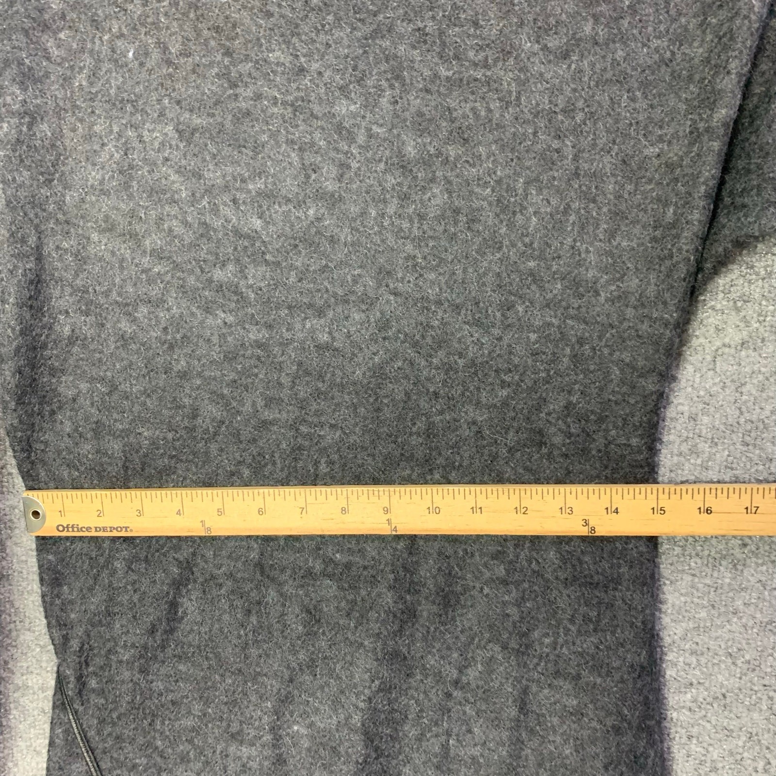 Helmut Lang Cowl High Neck Wool Mohair Long Sleeve Sweater Dress Gray – Size M