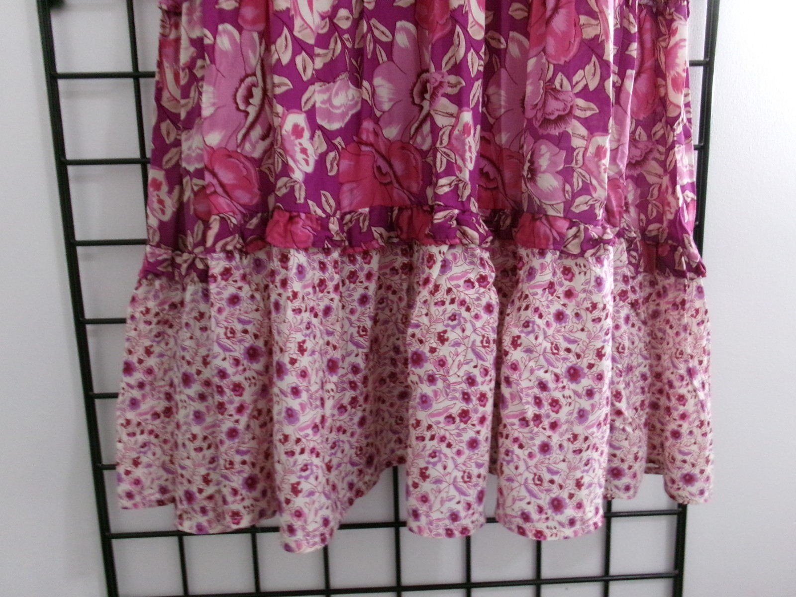 “NEW” R. VIVIMOS 🌸 SMALL / 4 / 6==ROSE FLORAL PRINT / BOHO HIPPIE MAXI DRESS