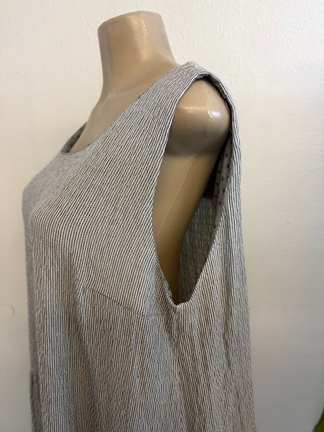 Gershon Bram Viscose Blend Sleeveless Midi A-Line Relaxed fit size XL NWT
