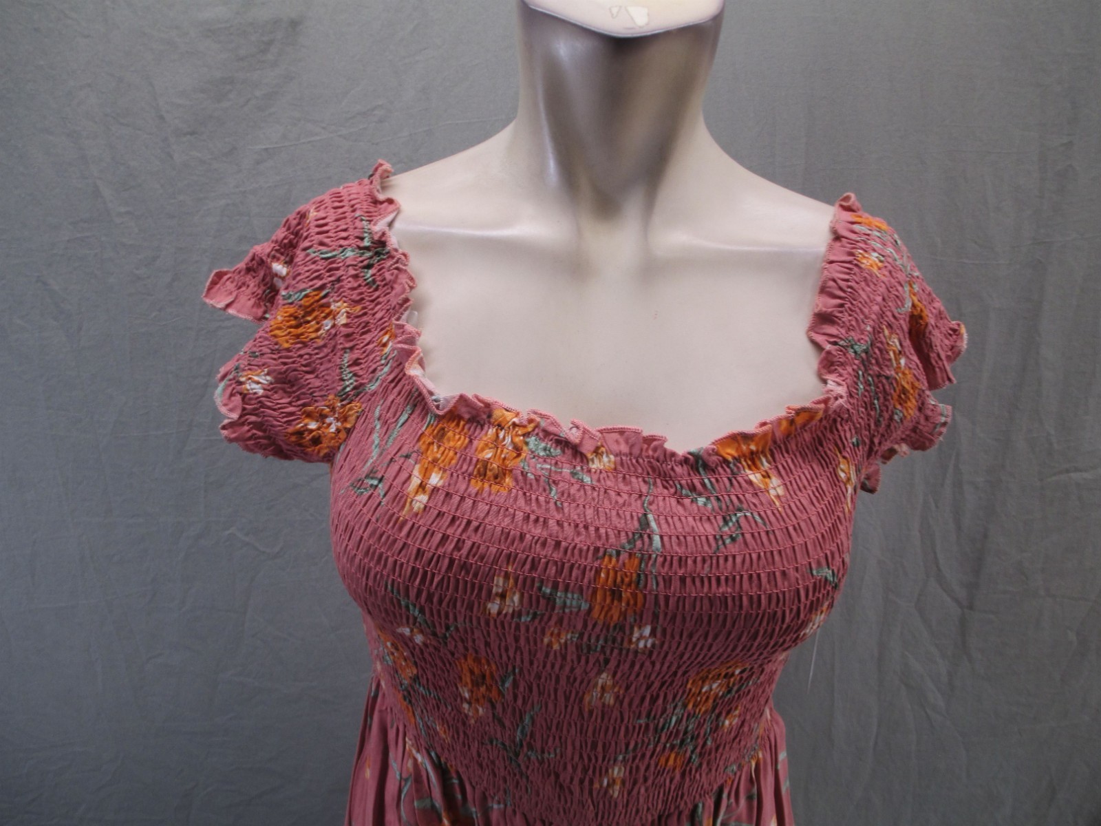 NWT Justify Size L Womens Multicolor Floral Comfy Beauty Asymmetric Dress 552