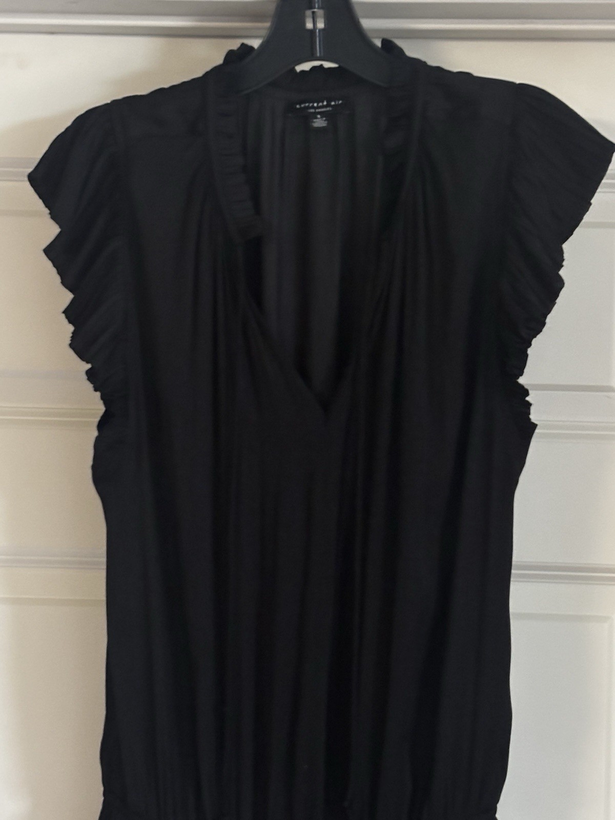 NWOT Current Air Coastal Preppy Accordion Pleat Old Money Quiet Luxury Size S