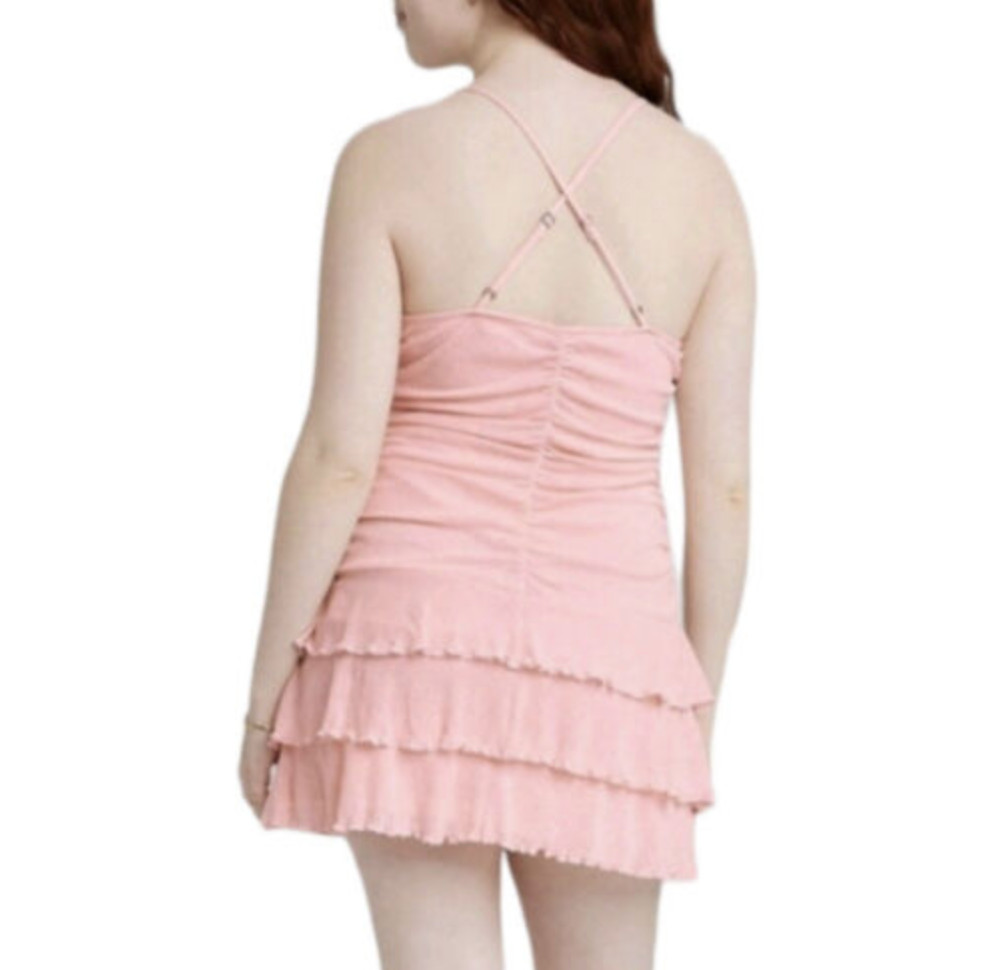 Women’s Sleeveless Ruched Front Tiered Dress – Wild Fable, CHOOSE SIZE & COLOR