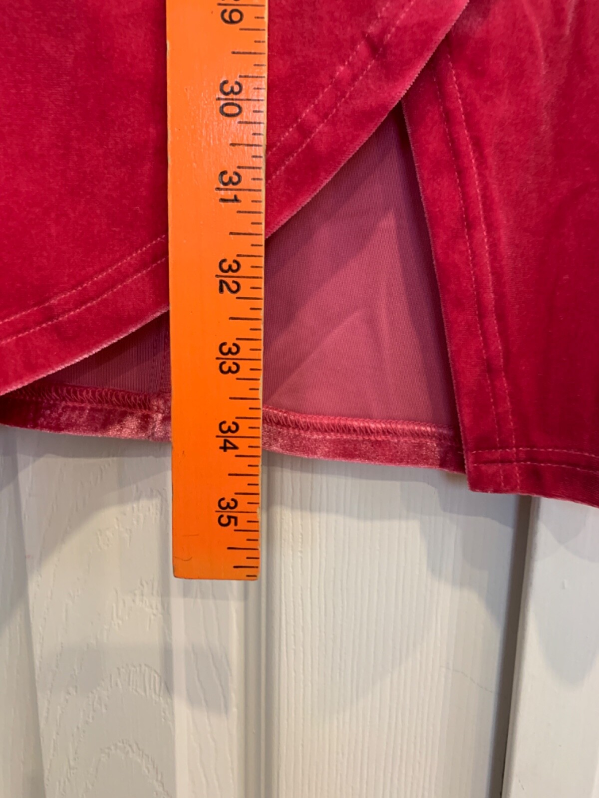 Lulu’s Glamorous Celebration Sz S hot pink velvet tulip dress, NWT, strapless